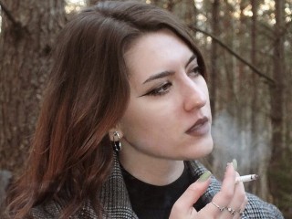Smoking cigarette during live webcam free porn images