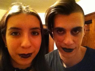 Indexed Webcam Grab of Gothcouple