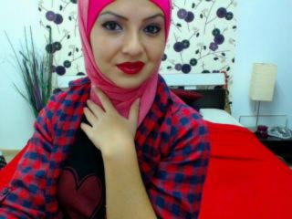 Indexed Webcam Grab of Fatimamuslim