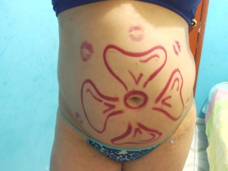 Pregnant_bigbelly_latinhot